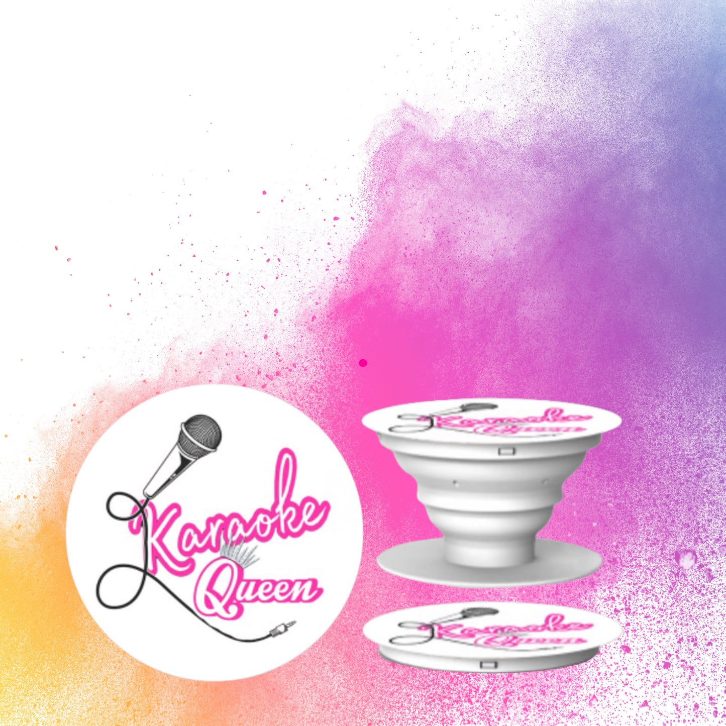Karaoke Queen Phone Grip