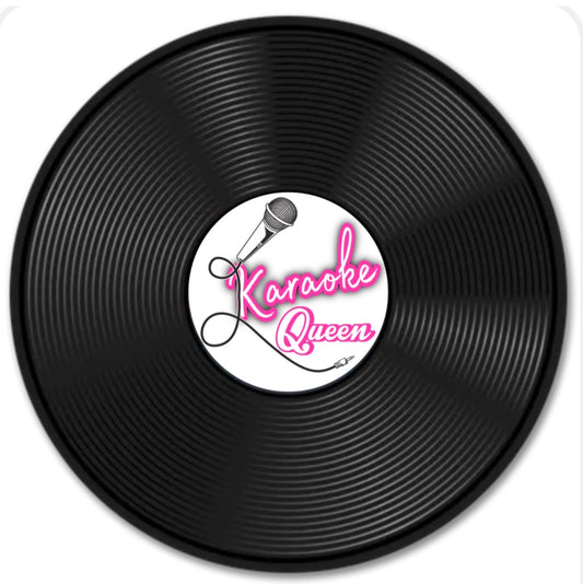 Karaoke Queen Coasters boxed Set of 4